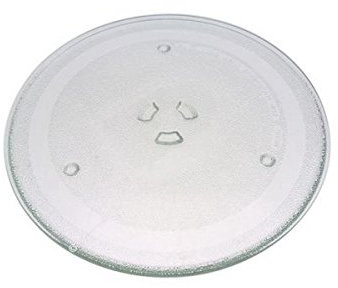 Genuine Replacement Samsung DE74-00027A Microwave Glass Turntable 255mm Plate Compatible with GW73E-SB GW76N-S M1630N M1713N M1733N ME711K