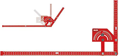 SQUADRA REGOLABILE CON GONIOMETRO 500 VALEX 1800711