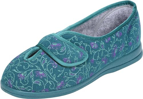 Cosyfeet Diane - Extra Wide Women's Slippers - 6E Width