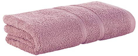 Premium Frottee Badetuch 100x150 cm in Mauve Lila von StickandShine in 500g/m² aus 100% Baumwolle