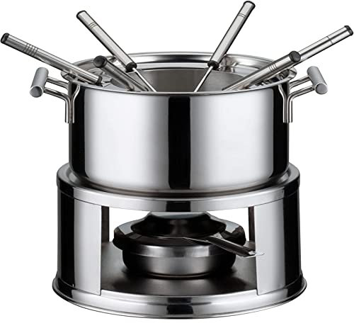 Fondue Set 10-teilig aus Edelstahl für 6 Personen neuetischkultur