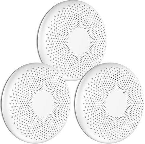 Aroha Safety Pro Kombinerat rök- och kolmonoxidlarm - 10 års batteri - Brandlarm & kolmonoxiddetektor - Rökdetektor - 3 stycken