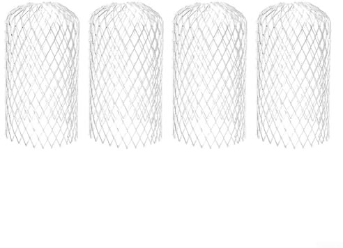 4 Stück Blatt-Schmutzfänger für Dachrinne, Aluminiumkonstruktion, Teleskop-Dachrinnenreiniger, einfache Installation, Dachrinnenreinigungswerkzeuge