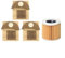 Filter-Staubbeutelzubehör-Set für Kärcher Roboter Staubsauger, Luftreiniger & Motorfilter, Ersatzteile mit 3 Staubbeuteln + 1 Filter