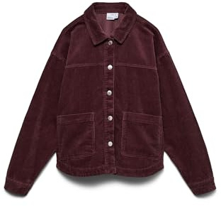 Vero Moda Kvinnlig skjortjacka VMJAMIE manchesterjacka, Vinprovning, XL