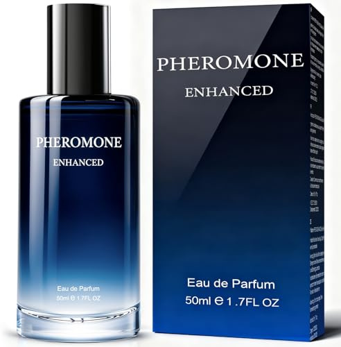 Profumo Uomo - 50ml Profumi Uomo Idee Regalo Festa del Papà, Profumo Feromoni per Uomo Eau de Parfum, Perfume Uomo Legnoso per Regalo Natale Regali Anniversario per Lui Fidanzato