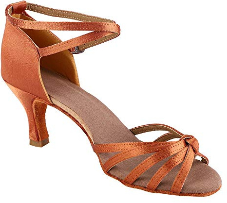 Zapatos de Baile para Mujer,Soft Cómodo,Zapatos Latinos,Suela Flexible para Salón de Baile,for Practicar Tango y Chachachá