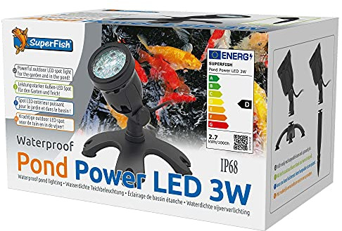 Superfish Pond Power 3W LED Spot Waterproof Garden Spotlight