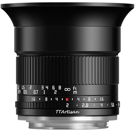 TTArtisan 10mm F2 APS-C Ultra-Wide Camera Lens for M43 Mount Cameras