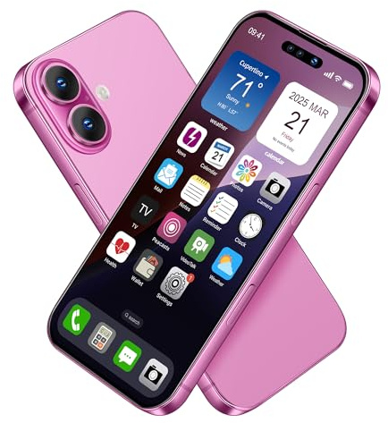 Annuncio telefono giocattolo finto modello metallico non funzionante replica 1:1 telefono per telefono 16 telefono giocattolo finto, schermo a colori rosa 16
