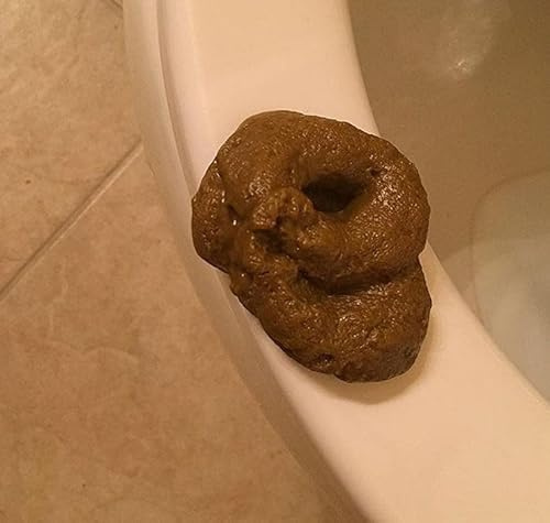 Fake Poopy, Brown Realistic Fake Poop Prop, Novelty Floating Fake Poop Prop
