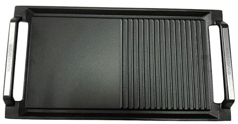 WOLKENSTEIN Grillplatte Plancha induktionsgeeignet Gußeisen Induktion Kochfeld GP1W
