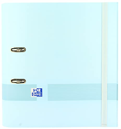 Oxford, Ordner mit 2 Ringen, A4+, Deckel, Rücken 70 mm, pastellblau, 400160801