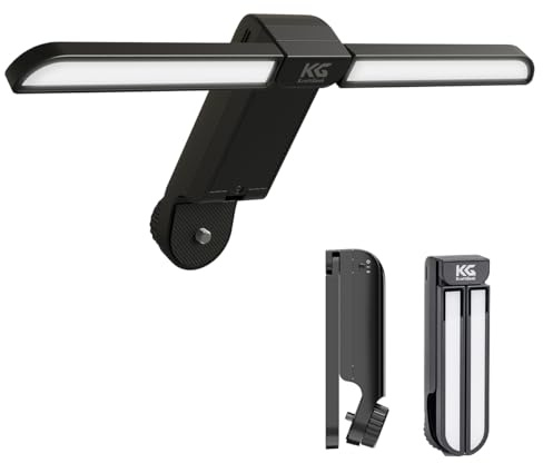 KraftGeek Music Stand Light for Capsule Music Stand, Dual Brightness, White