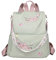 Vhersily Damen-Rucksack mit Schmetterlingen und Blumen, niedlicher Kleiner Rucksack, Reiserucksack, Schultertasche, lässiger Tagesrucksack, Geldbörse, farbig, in Viele Farbe