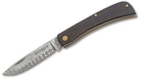 Magnum Unisex – Erwachsene Ebony Rangebuster Damast Taschenmesser, Braun, 16,6 cm