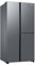 Samsung Side-by-Side-Kühlschrank mit Gefrierfach, 178 cm, 645 l Gesamtvolumen, 242 l Gefrierteil, AI Energy Mode, Inneres Beverage Center, Wassertank 4,5l, Edelstahl-Look, RH6ACG805DS9EG