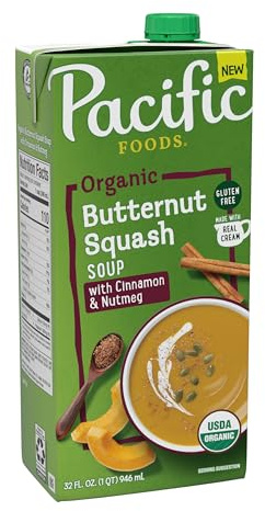 Pacific Foods, Organic Butternut Squash Soup, 32 Ounce