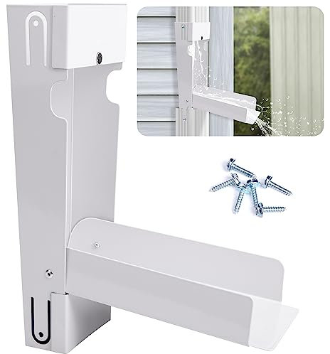 EBaokuup Rainwater Collection System, Rain Barrel Diverter Catching Collection System, Stainless Steel Raindrop Rainwater Colander Fits 2 x 3 Standard Downspout