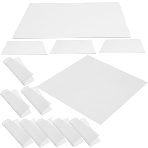 NUOBESTY 1 Satz Trockenbrett Pflanzenpresse Versorgung Presswerkzeug Für Getrocknete Blumen Blumenpresse-kit Teller Zum Pressen Von Blumen Set Zum Pressen Von Blumen Prägegerät Papier Weiß