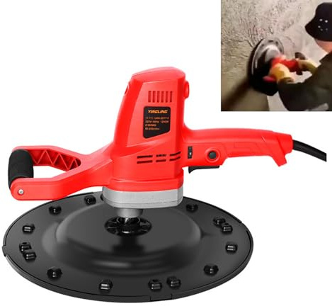 Lucidatrice elettrica da parete con vassoio superiore/pallet inferiore/vassoio spugna/carta vetrata, velocità a 6 marce abgiustabile, velocità a vuoto 80-200r/min, cuscinetti diversi