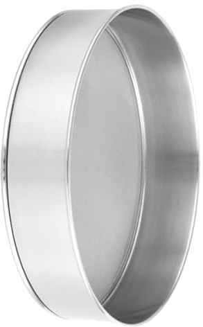 ROMISBABA Tamizador De Harina Acero Inoxidable Malla Fina Manual Colador Cocina para Tamizar Azúcar Polvo y Mejorar Masas Hornear Pastelería