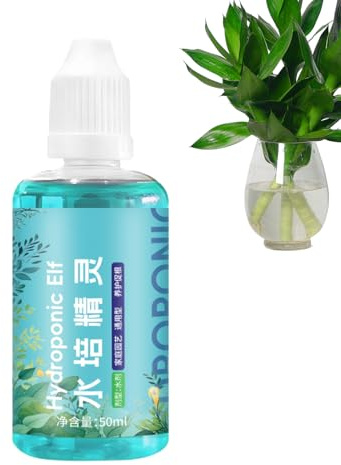 Fertilizzante idroponico, soluzione nutritiva,Nutrienti per la coltivazione di ortaggi 50 ml | Alimento vegetale per sistemi di coltivazione e piante d'appartamento in vaso, fertilizzante per piante