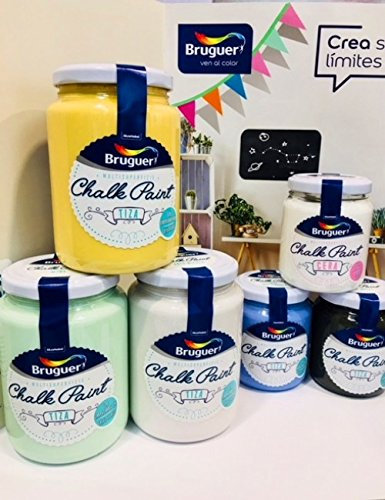 Pintura tiza Chalk Paint Bruguer Gris humo 175 Ml