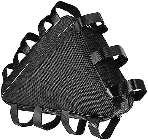 Samine Triangle Electric Mountain Li-Ion Battery Pack Cover Frame Tool Storage Bag for Bike Cycling