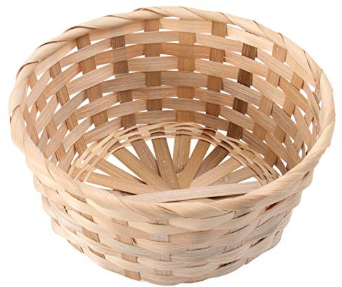 EXCEART 1Pc Ostern Prop Oval Korb Gewebt Korb Eier Kleinen Korb Eierkorb Eier Korb für Huhn Eier