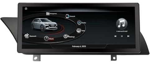 Erisin 10.25 Qualcomm 8-Core 4GB+64GB Android 14 Radio de Coche Estéreo Navegación de Automóvil para Audi A4/A5/B8/S4/S5 Soporta IPS Screen GPS OEM MMI CarPlay Android Auto WiFi Bluetooth 5.1 USB DVR