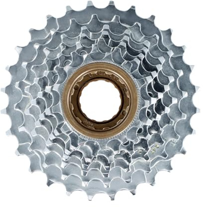 Cassette de Bicicleta 7 Velocidades, Rueda Libre 13-28T, Chapado de 3 Capas a Prueba de Óxido, Diente de Posicionamiento de Alta Precisión, Rotación de Alta Velocidad, Volante Bicicleta de Montaña