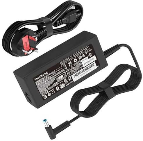 65W 4.5 * 3.0mm Blue Tip Laptop Charger Compatible with HP Probook 450 430 440 445 640 650 G1 G2 G3 G4 G5 G6 G7 G8 Pavilion EliteBook ProBook Envy Stream 710412-001 19.5V 3.33A Adapter Power Cord