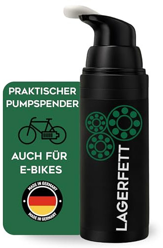 24SENDIT Lagerfett, Mehrzweckfett- Schmierung für Tretlager, Steuersatz und Metallverbindungen am Fahrrad oder im Haushalt in praktischem Pumpspender, Made in Germany