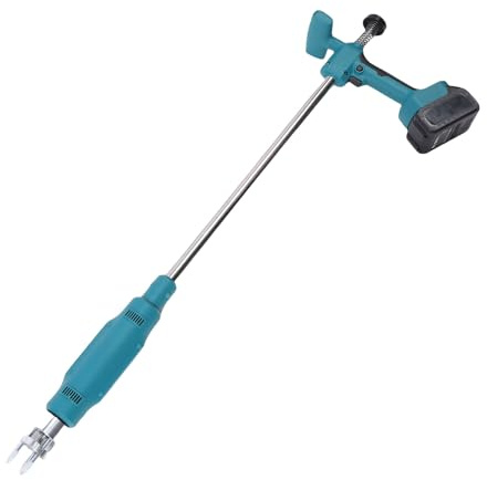 Luocute Electric Weeder, Pulsante Infestanti a Batteria con Potente Tecnologia di Diserbo del Motore e a Spirale, Riduzione della Ricrescita Dell'eserpanza (Spina europea)