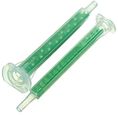 VERAWE 50 X Buse De MÉLange Pour Tube De MÉLange Statique Seringue 83mm Pour Mortier Composite 50ml 37ml