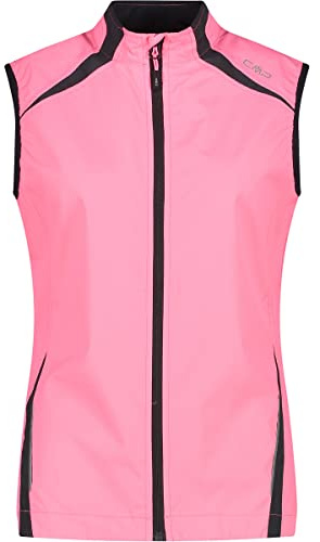 CMP Gilet Windproof, Pink Fluo, EU 42