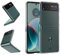 MEMELOKA Cover per Motorola Moto Razr 40, Ultra Sottile Antigraffio Rigida PC All-inclusive Custodia Protettiva Cover Pieghevole per Motorola Moto Razr 40 - Trasparente