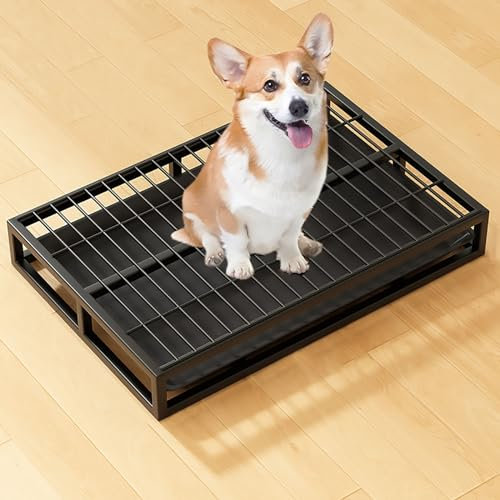 Hundetoilette, Langlebiger Hunde-PIPI-Pad-Halter, Hundeklo für Zuhause, für Mittelgroße, Kleine Hunde, Katzen und Kaninchen (Size : Large Size)