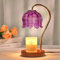 Funistree Dimmable Candle Warmer Lamp with Timer, Birthday Gifts for Women Mum Sister, Vintage Purple Lamp Candle Warmer for Jar Candle