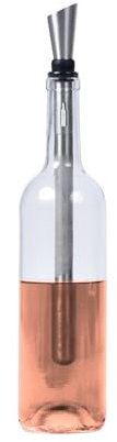 Durandal Magic Chiller®| Rafraîchisseur de vin express en inox avec bec verseur et aérateur, refroidit vos vins sans les diluer