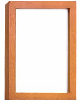 Mini Cornice Con Scomparto Segreto Per Oggetti Di Valore,Ampia Cassaforte - Cornice a Forma di Libro Sicura - per Amici Famiglia Casa Ufficio Tavolo Parete e Monete da Interno