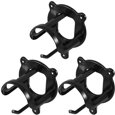 Cabilock 3pcs Horse Bridle Hooks for Barn Wall Mount, Metal Bridle and Halter Organizer Rack, Equestrian Tack Storage Bracket for Stable and Stall Equipment