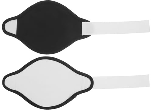 ELAYARD Paquete de 2 Envolturas de Aceite de Ricino para Rodilla, Material y Cómodo, Vendaje Portátil para Cuidado Diario y Alivio en Articulaciones