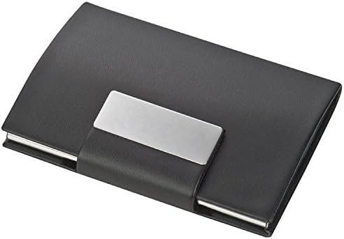Visitenkartenetui / mit hochwertigem Kunstleder bezogen und Magnetverschluss