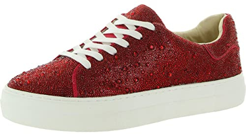 Betsey Johnson Femme Sidny Basket, Rouge, 39.5 EU