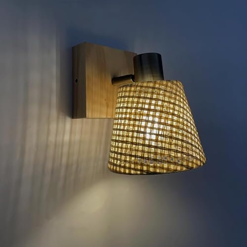 FactorLED Aplique de Pared Interior, Lámpara Moderna, Luz Decorativa Vintage, para pasillos, salón, dormitorio y escaleras (SKI)