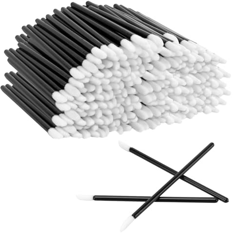 KEILEOHO 800 pinceles de labios desechables de polipropileno para pintalabios y brillo de labios