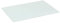 Artículos para el hogar del puerto de cristal Encimera Saver - Blanco - 500 x 400 mm antideslizante de la cocina Tabla de cortar de cristal