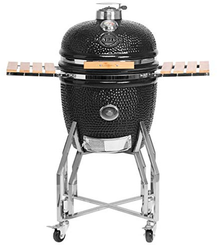 Yakiniku Y190000 Kamado - Barbecue in ceramica, 19, con telaio